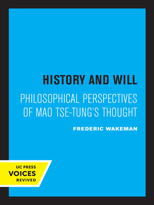 cover image of History and Will